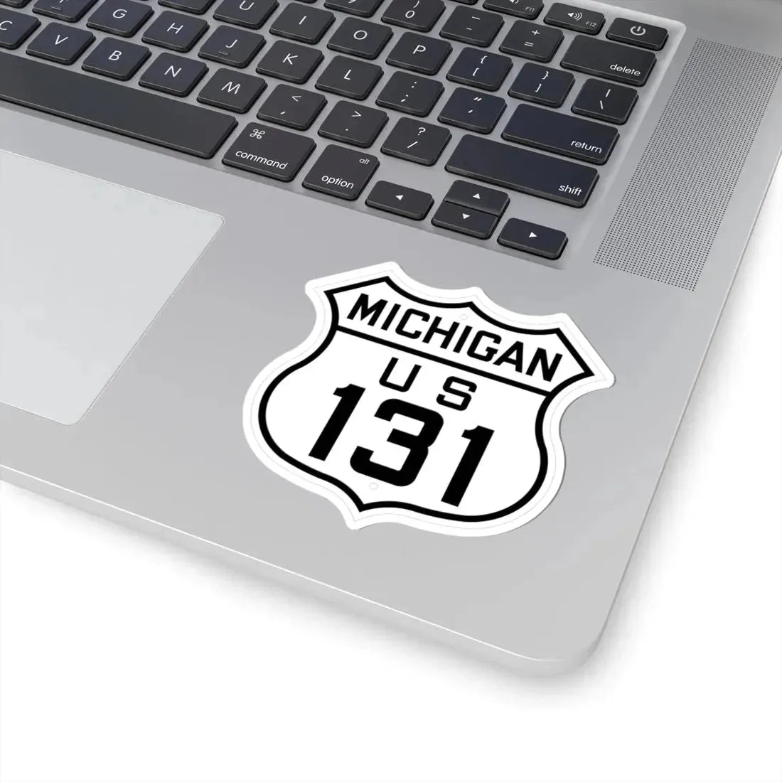 US 131 Michigan 1926 (Michigan) (Road Sign) STICKER Vinyl Kiss-Cut Decal - The Sticker Space