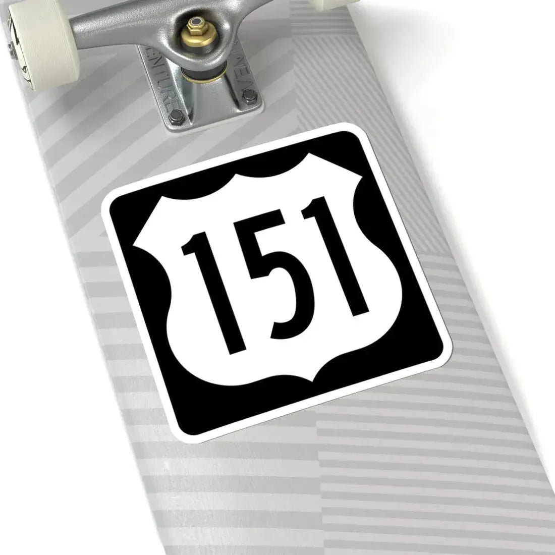 US 151 IA (Iowa) (Road Sign) STICKER Vinyl Kiss-Cut Decal - The Sticker Space