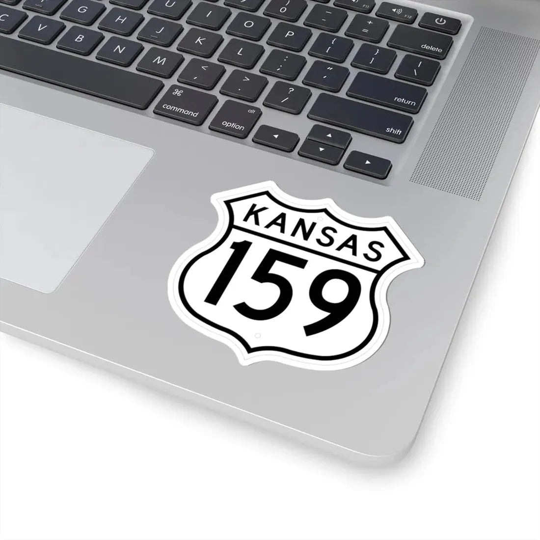 US 159 Kansas 1962 (Kansas) (Road Sign) STICKER Vinyl Kiss-Cut Decal - The Sticker Space