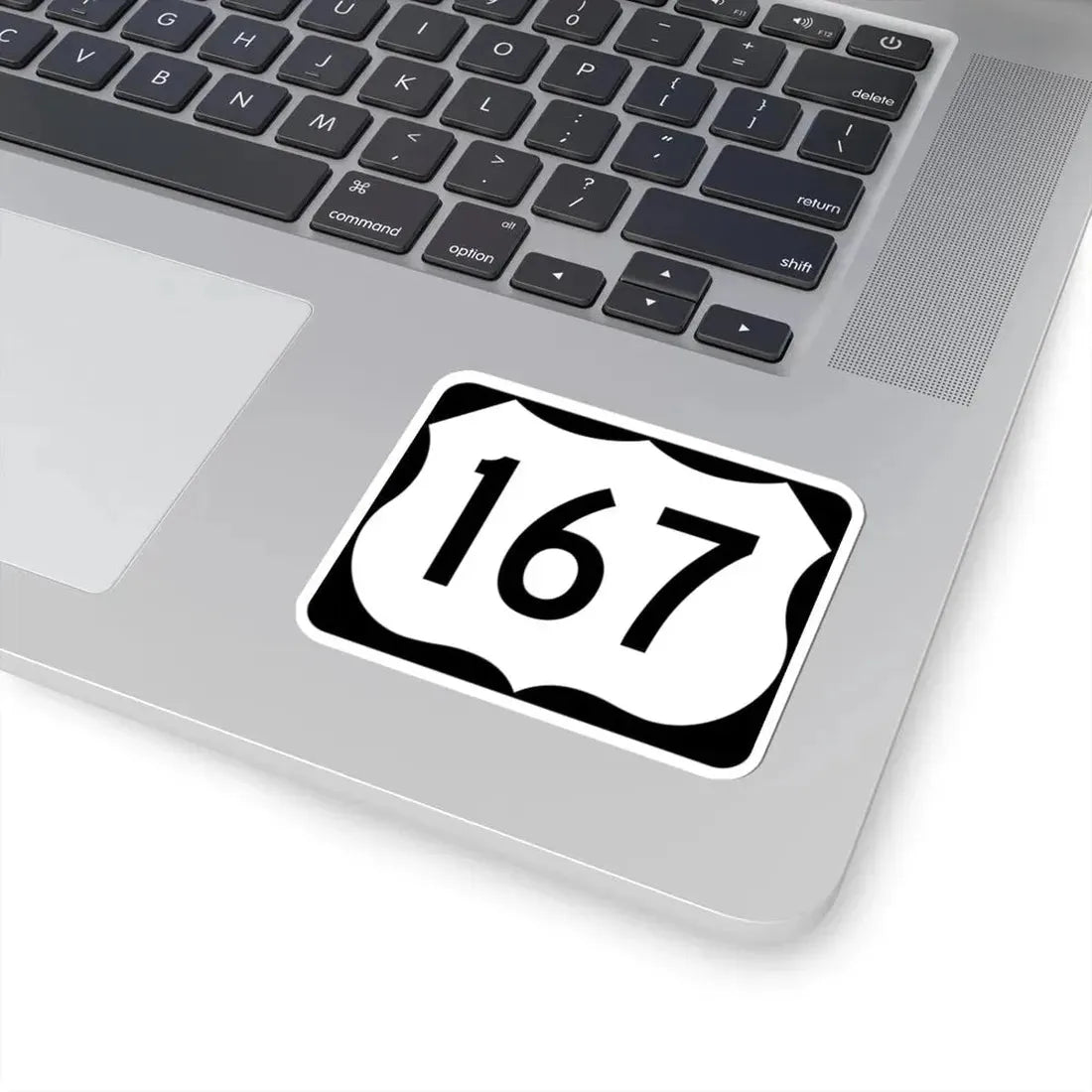 US 167 AR (Arkansas) (Road Sign) STICKER Vinyl Kiss-Cut Decal - The Sticker Space