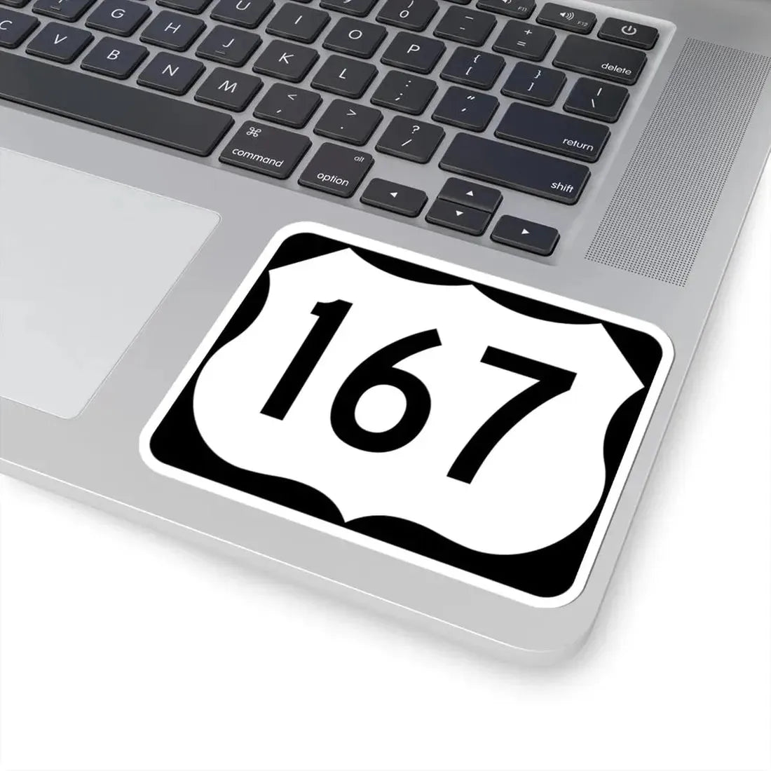 US 167 AR (Arkansas) (Road Sign) STICKER Vinyl Kiss-Cut Decal - The Sticker Space