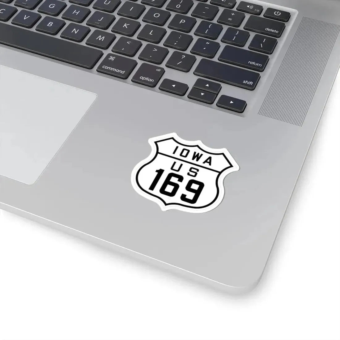 US 169 Iowa 1926 (Iowa) (Road Sign) STICKER Vinyl Kiss-Cut Decal - The Sticker Space