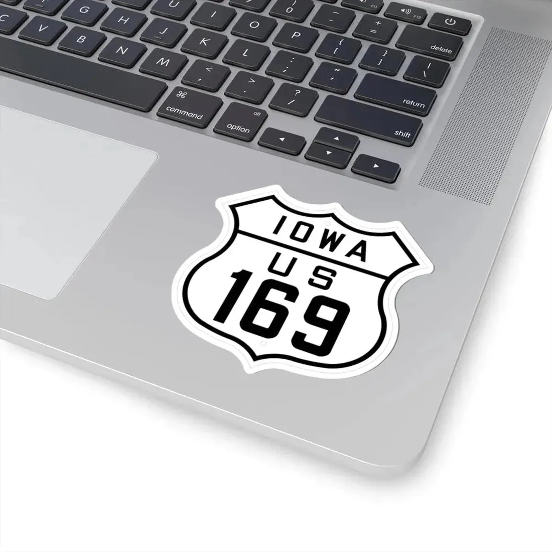 US 169 Iowa 1926 (Iowa) (Road Sign) STICKER Vinyl Kiss-Cut Decal - The Sticker Space
