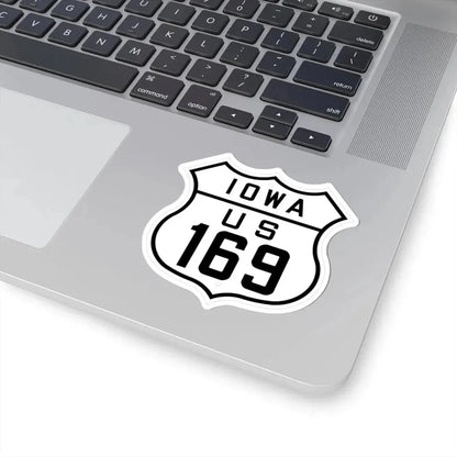 US 169 Iowa 1926 (Iowa) (Road Sign) STICKER Vinyl Kiss-Cut Decal - The Sticker Space