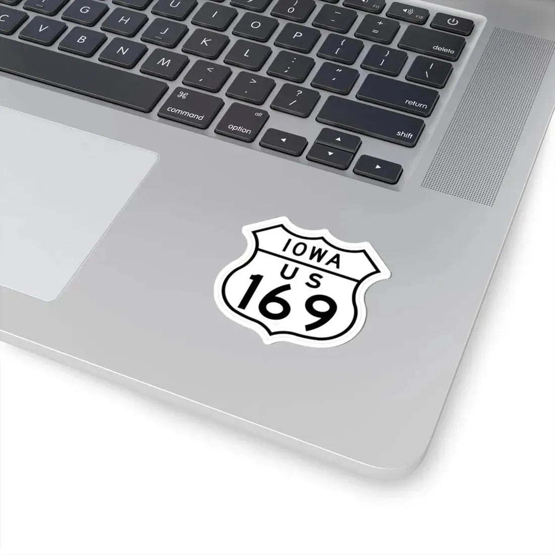 US 169 Iowa 1948 (Iowa) (Road Sign) STICKER Vinyl Kiss-Cut Decal - The Sticker Space