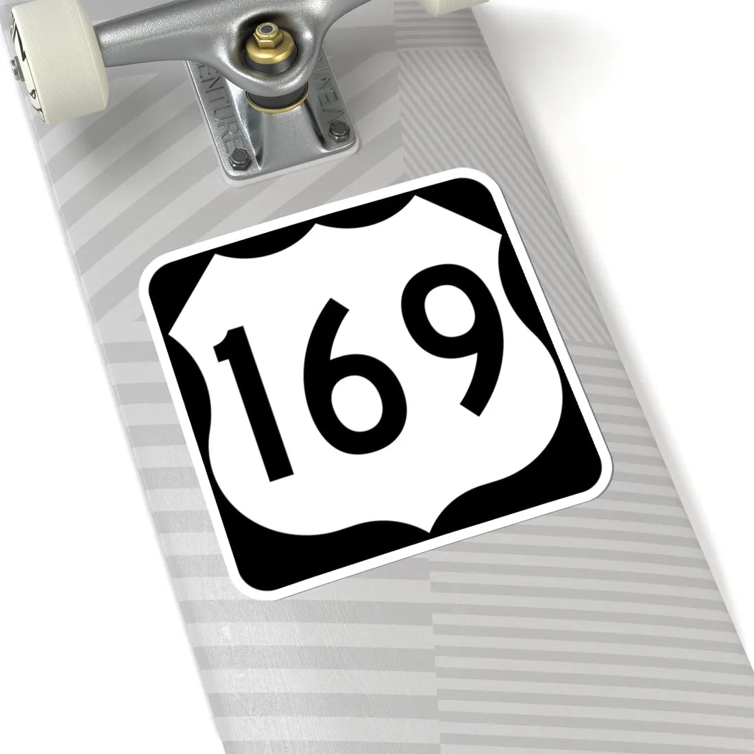 US 169 MN (Minnesota) (Road Sign) STICKER Vinyl Kiss-Cut Decal - The Sticker Space