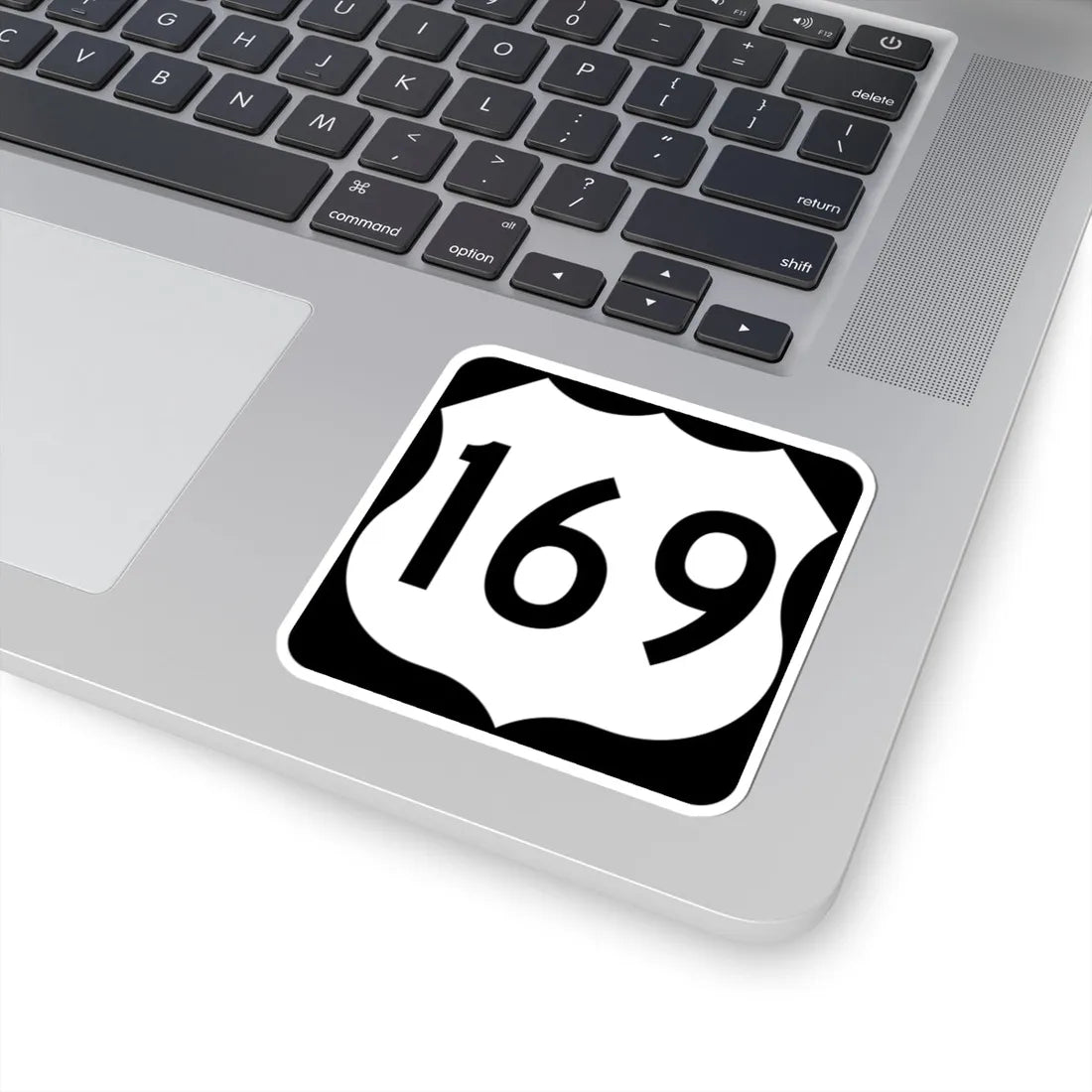 US 169 MN (Minnesota) (Road Sign) STICKER Vinyl Kiss-Cut Decal - The Sticker Space