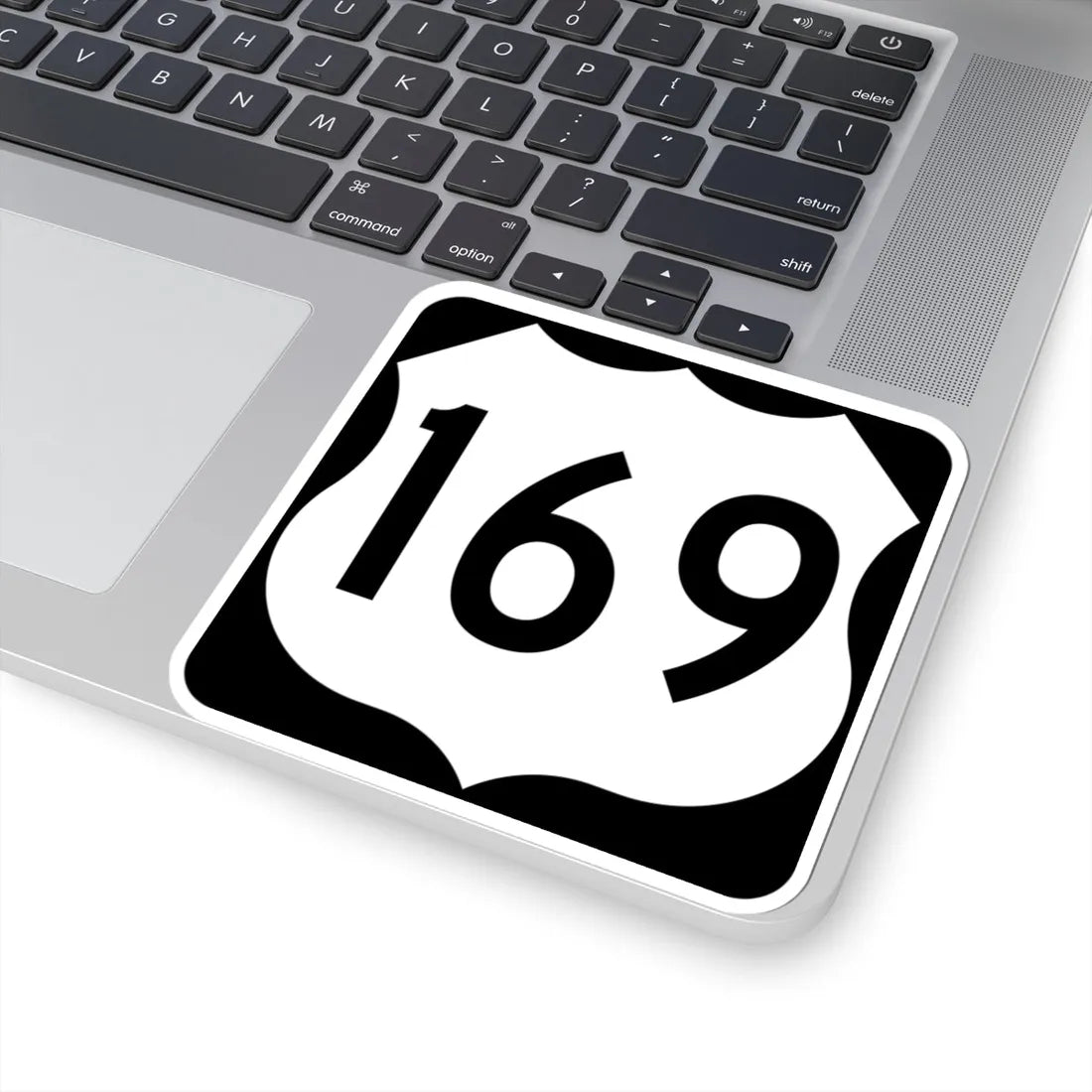 US 169 MN (Minnesota) (Road Sign) STICKER Vinyl Kiss-Cut Decal - The Sticker Space