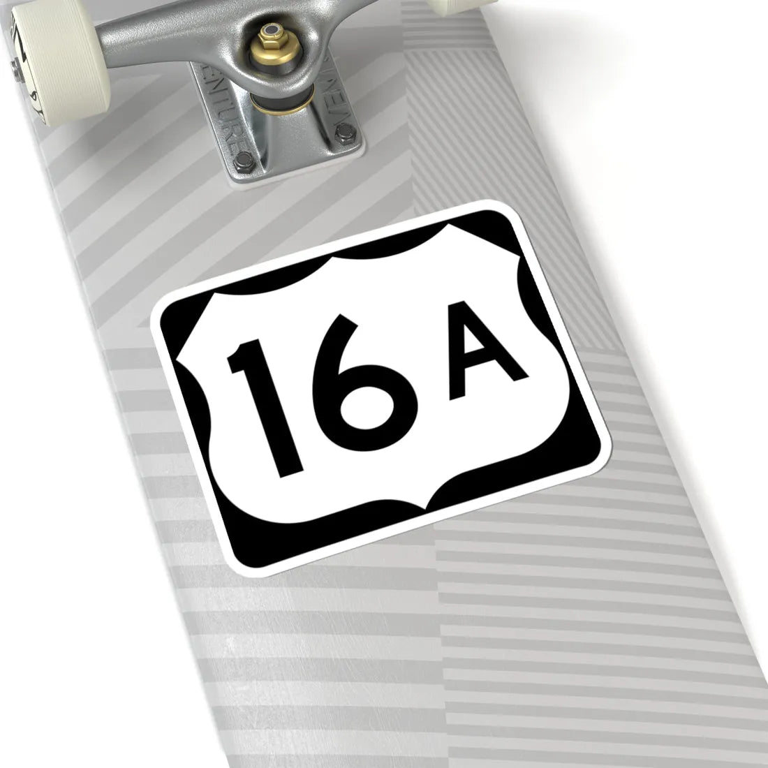 US 16A (South Dakota) (Road Sign) STICKER Vinyl Kiss-Cut Decal - The Sticker Space