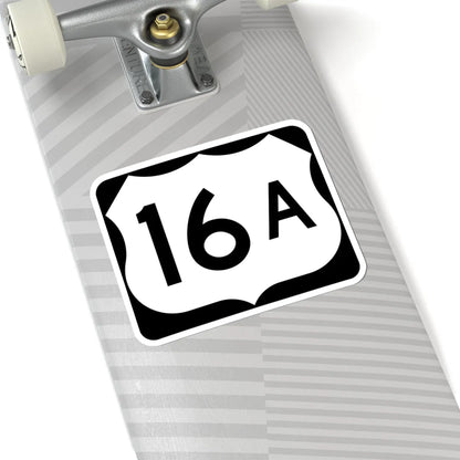 US 16A (South Dakota) (Road Sign) STICKER Vinyl Kiss-Cut Decal - The Sticker Space