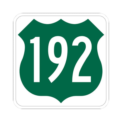 US 192 FL (Florida) (Road Sign) STICKER Vinyl Kiss-Cut Decal 3 Inch White - The Sticker Space