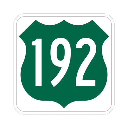 US 192 FL (Florida) (Road Sign) STICKER Vinyl Kiss-Cut Decal 4 Inch White - The Sticker Space