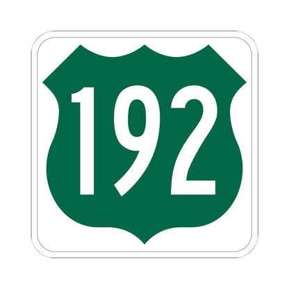 US 192 FL (Florida) (Road Sign) STICKER Vinyl Kiss-Cut Decal 6 Inch White - The Sticker Space