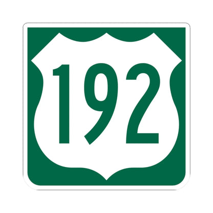 US 192 FL reversed (Florida) (Road Sign) STICKER Vinyl Kiss-Cut Decal 2 Inch White - The Sticker Space