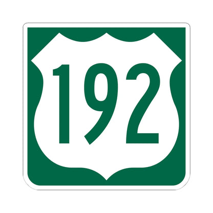 US 192 FL reversed (Florida) (Road Sign) STICKER Vinyl Kiss-Cut Decal 6 Inch White - The Sticker Space