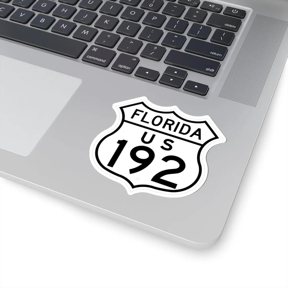 US 192 Florida 1948 (Florida) (Road Sign) STICKER Vinyl Kiss-Cut Decal - The Sticker Space