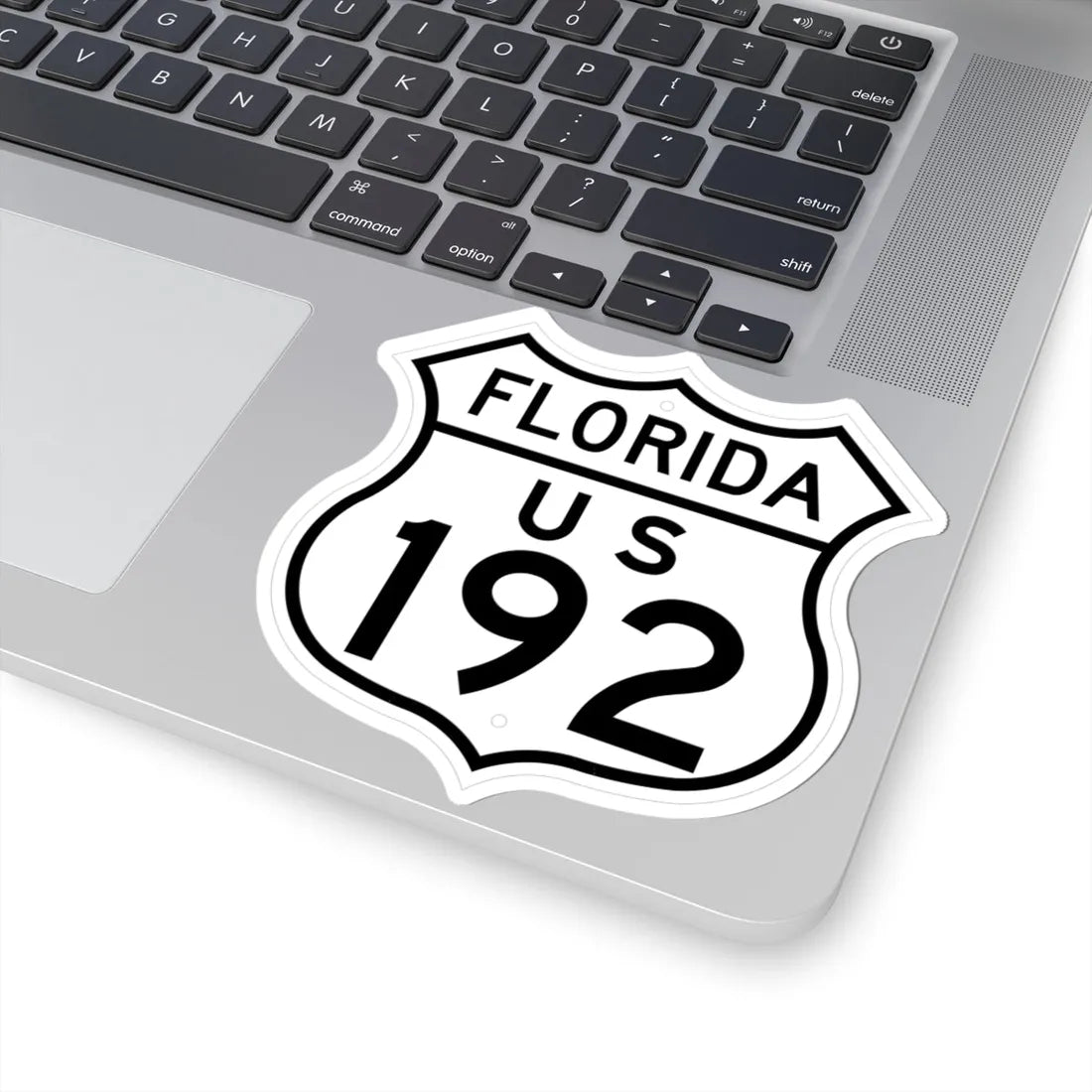 US 192 Florida 1948 (Florida) (Road Sign) STICKER Vinyl Kiss-Cut Decal - The Sticker Space