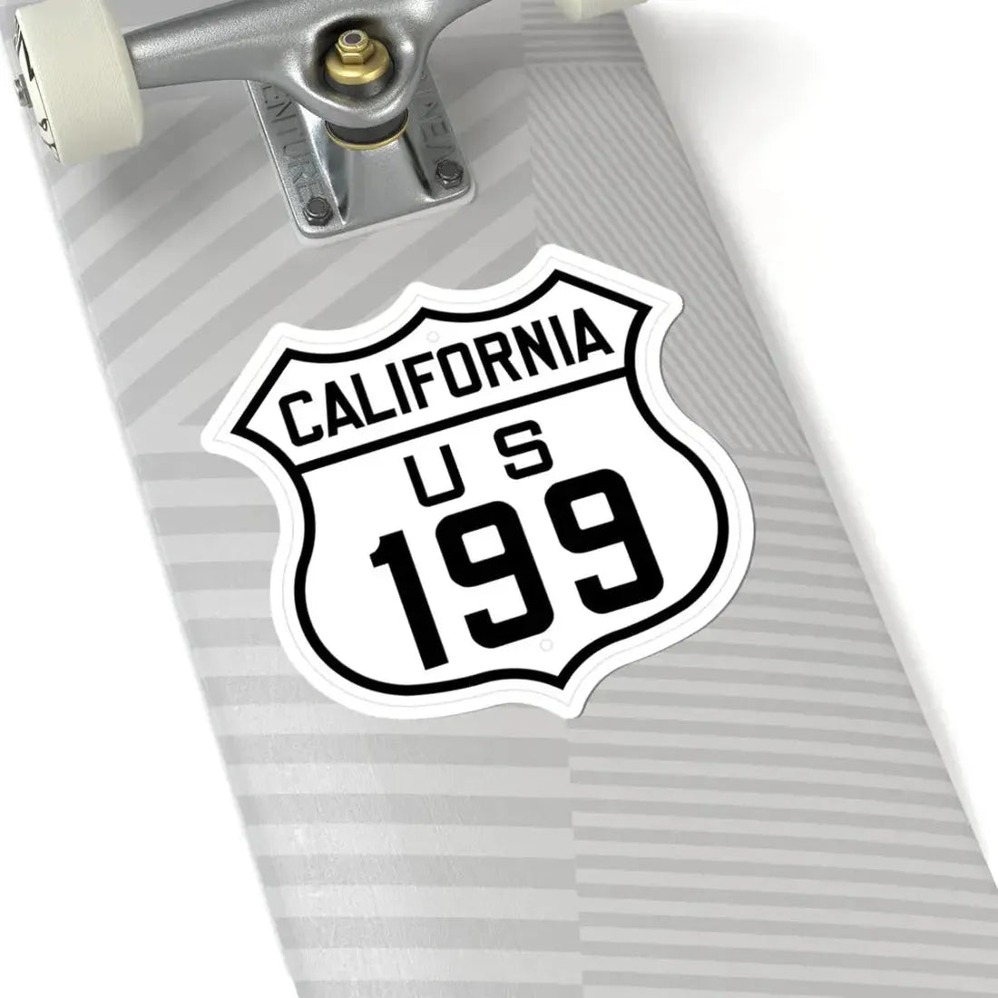 US 199 California 1926 (California) (Road Sign) STICKER Vinyl Kiss-Cut Decal - The Sticker Space