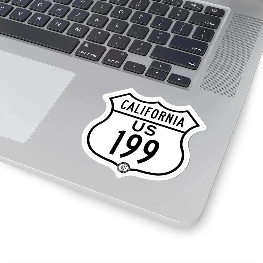 US 199 California 1948 (California) (Road Sign) STICKER Vinyl Kiss-Cut Decal - The Sticker Space