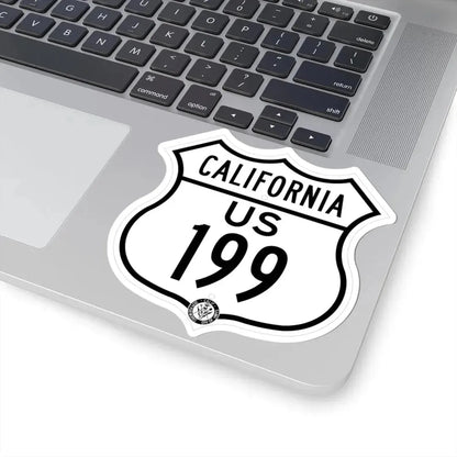 US 199 California 1948 (California) (Road Sign) STICKER Vinyl Kiss-Cut Decal - The Sticker Space
