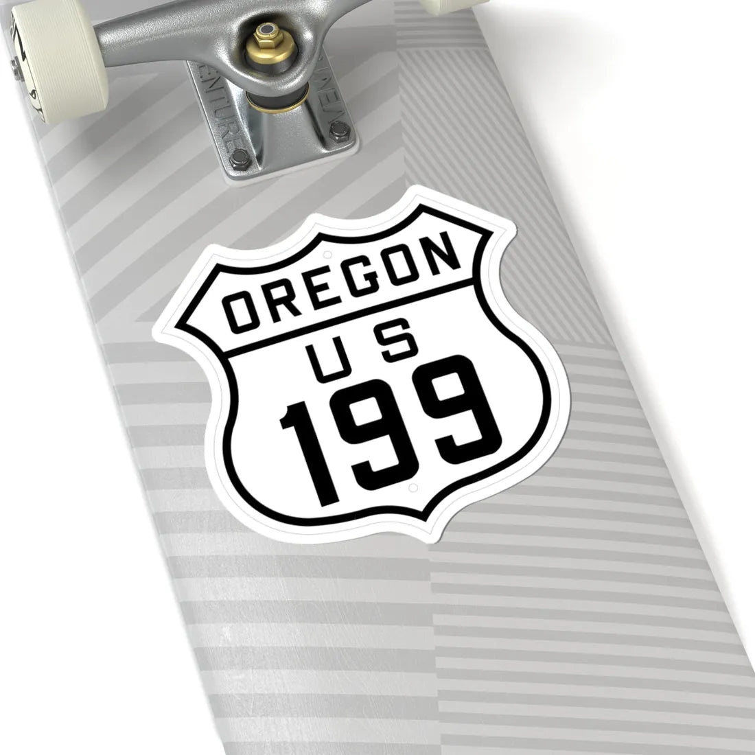 US 199 Oregon 1926 (Oregon) (Road Sign) STICKER Vinyl Kiss-Cut Decal - The Sticker Space