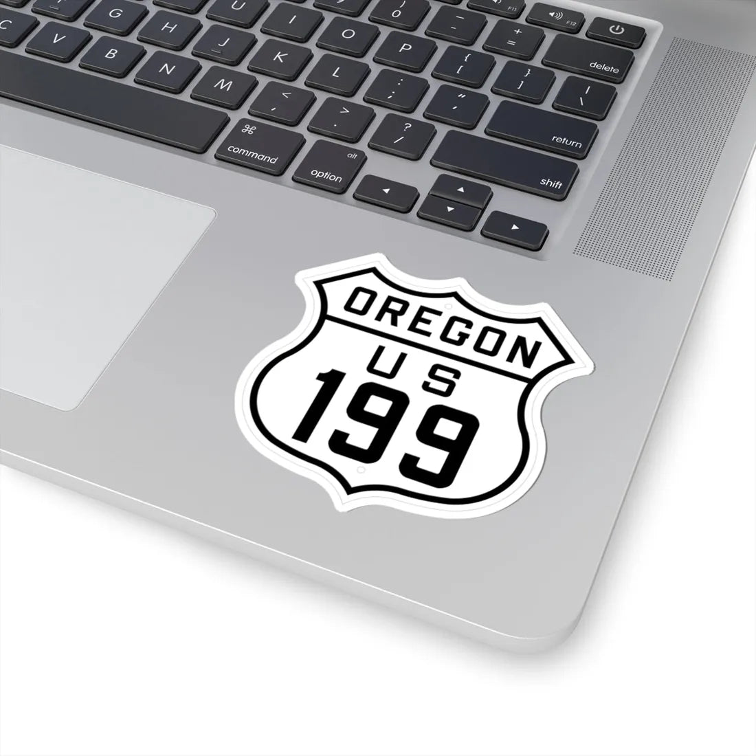 US 199 Oregon 1926 (Oregon) (Road Sign) STICKER Vinyl Kiss-Cut Decal - The Sticker Space