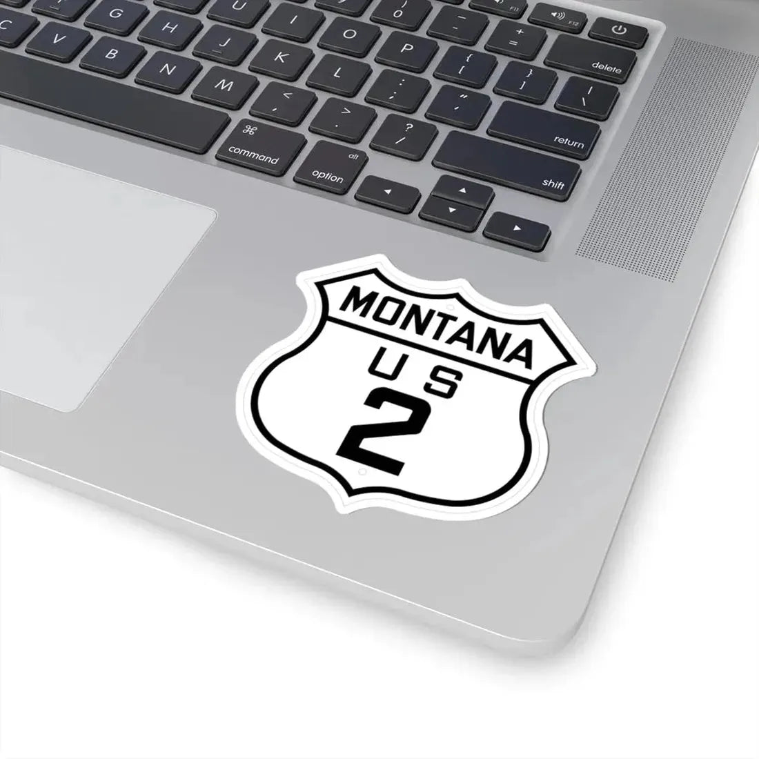 US 2 Montana 1926 (Montana) (Road Sign) STICKER Vinyl Kiss-Cut Decal - The Sticker Space