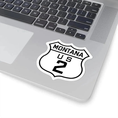 US 2 Montana 1926 (Montana) (Road Sign) STICKER Vinyl Kiss-Cut Decal - The Sticker Space