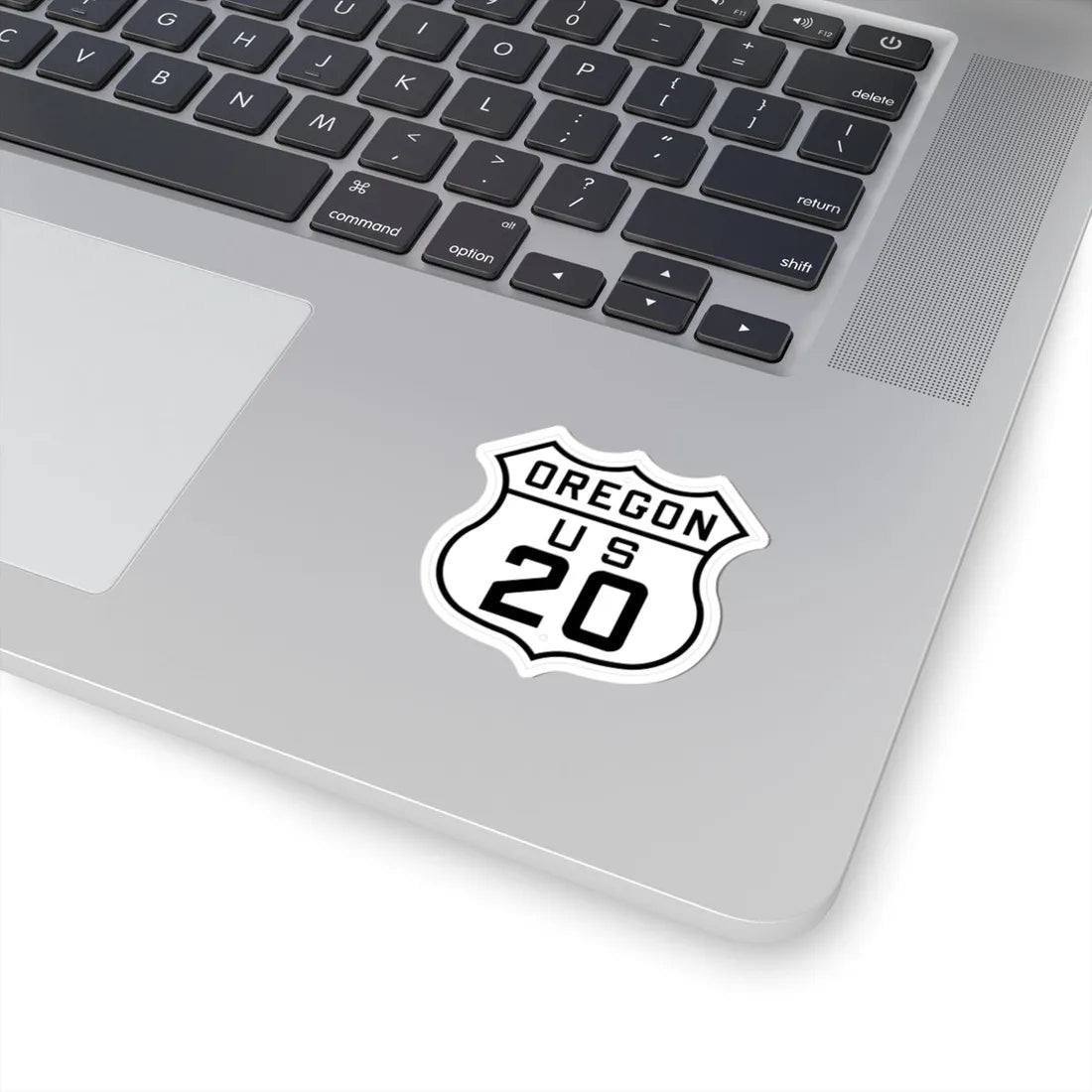 US 20 Oregon 1926 (Oregon) (Road Sign) STICKER Vinyl Kiss-Cut Decal - The Sticker Space
