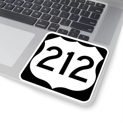 US 212 MN (Minnesota) (Road Sign) STICKER Vinyl Kiss-Cut Decal - The Sticker Space