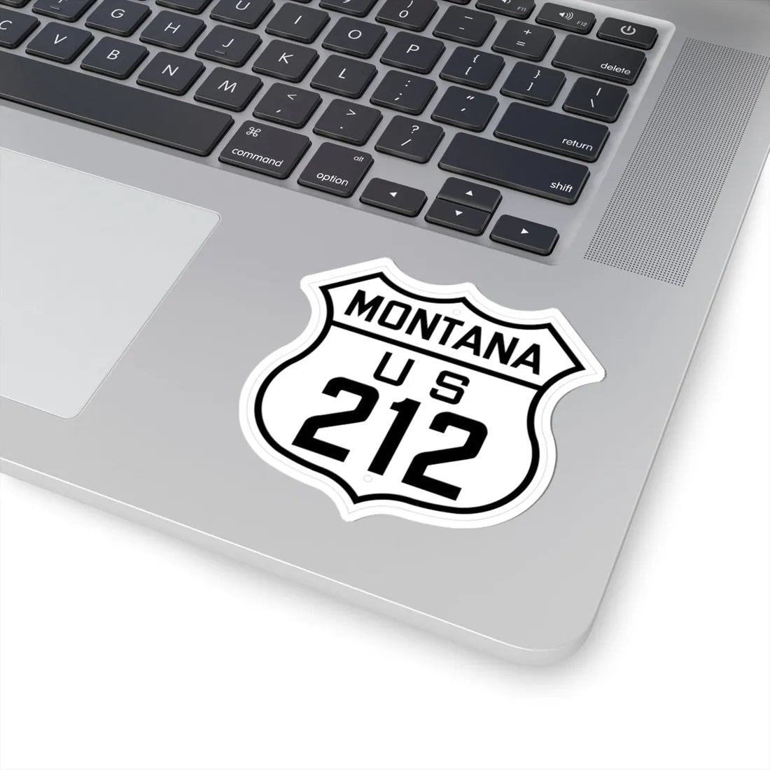 US 212 Montana 1926 (Montana) (Road Sign) STICKER Vinyl Kiss-Cut Decal - The Sticker Space