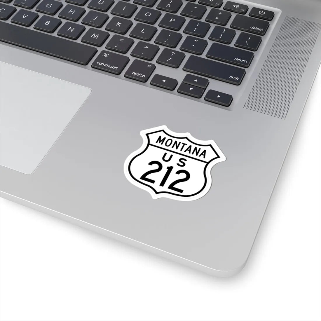 US 212 Montana 1948 (Montana) (Road Sign) STICKER Vinyl Kiss-Cut Decal - The Sticker Space