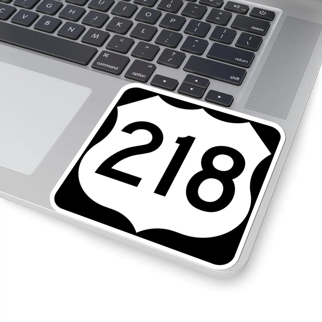 US 218 MN (Minnesota) (Road Sign) STICKER Vinyl Kiss-Cut Decal - The Sticker Space