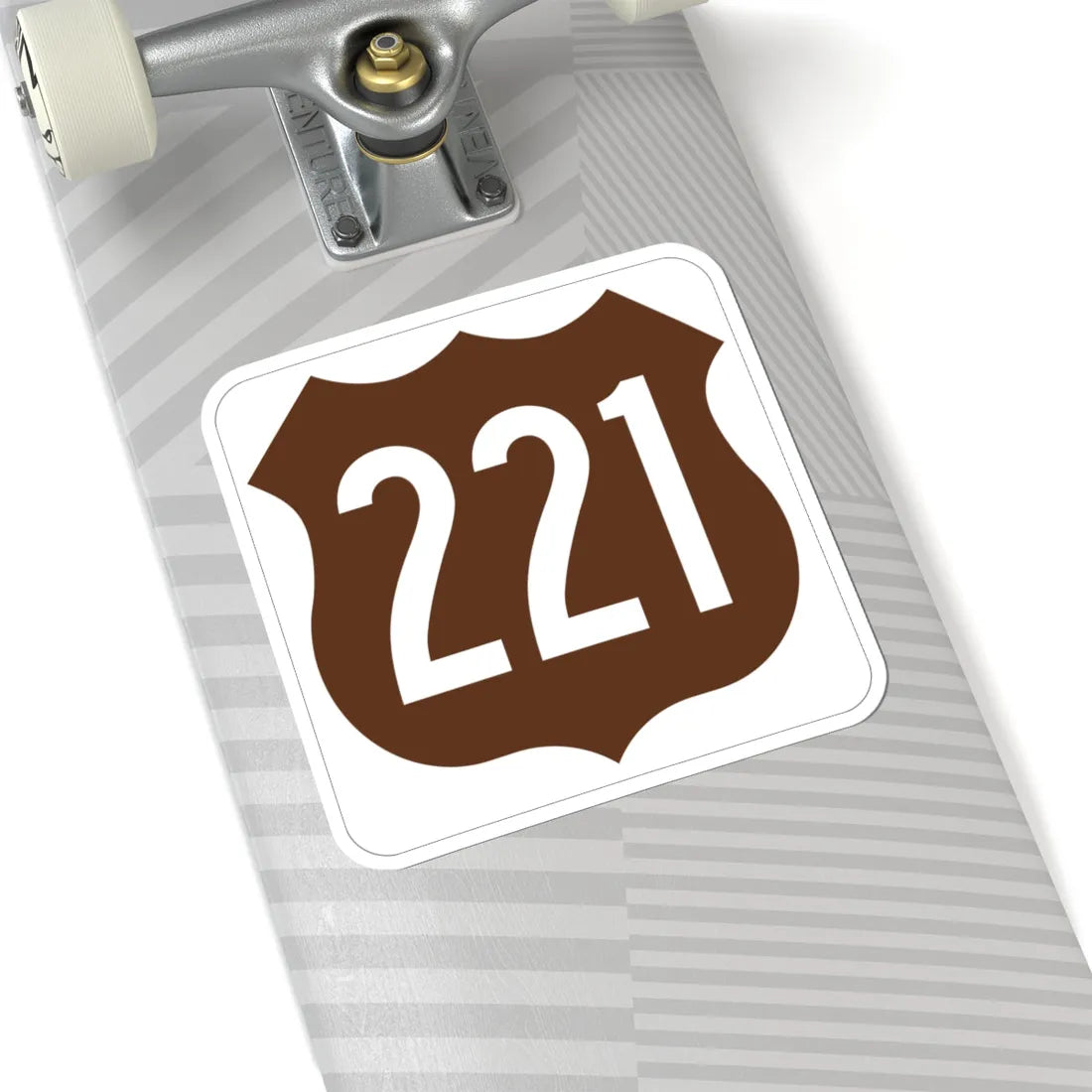 US 221 FL (Florida) (Road Sign) STICKER Vinyl Kiss-Cut Decal - The Sticker Space