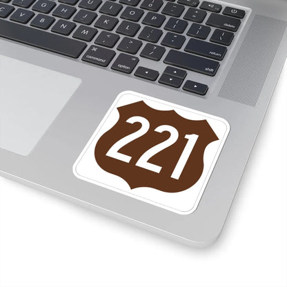 US 221 FL (Florida) (Road Sign) STICKER Vinyl Kiss-Cut Decal - The Sticker Space