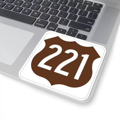 US 221 FL (Florida) (Road Sign) STICKER Vinyl Kiss-Cut Decal - The Sticker Space