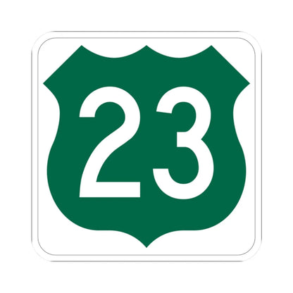 US 23 FL (Florida) (Road Sign) STICKER Vinyl Kiss-Cut Decal 2 Inch White - The Sticker Space