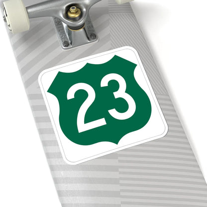 US 23 FL (Florida) (Road Sign) STICKER Vinyl Kiss-Cut Decal - The Sticker Space