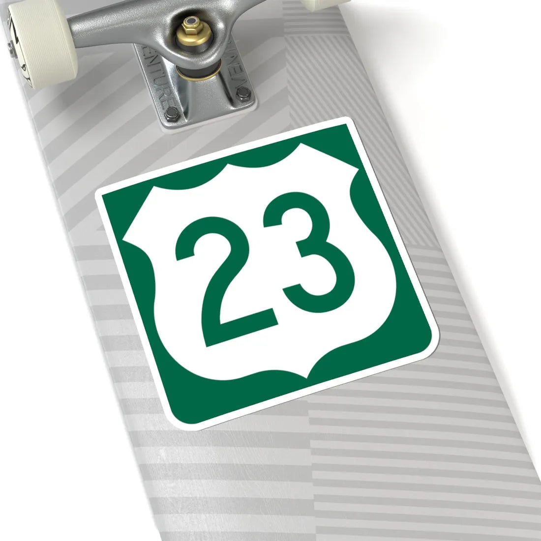 US 23 FL reversed (Florida) (Road Sign) STICKER Vinyl Kiss-Cut Decal - The Sticker Space