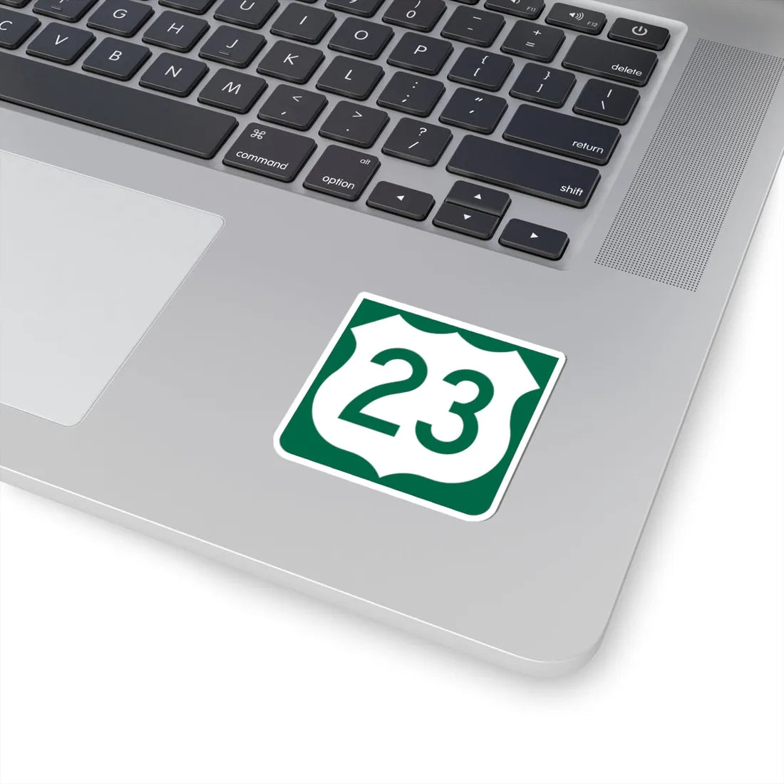 US 23 FL reversed (Florida) (Road Sign) STICKER Vinyl Kiss-Cut Decal - The Sticker Space