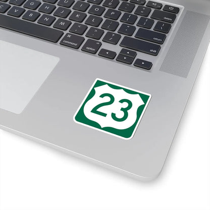 US 23 FL reversed (Florida) (Road Sign) STICKER Vinyl Kiss-Cut Decal - The Sticker Space