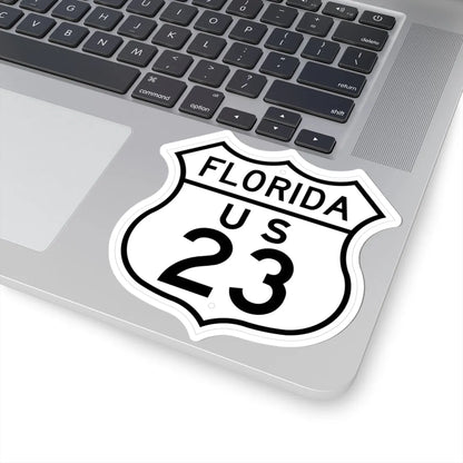 US 23 Florida 1948 (Florida) (Road Sign) STICKER Vinyl Kiss-Cut Decal - The Sticker Space
