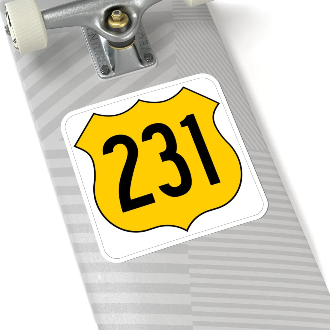 US 231 FL (Florida) (Road Sign) STICKER Vinyl Kiss-Cut Decal - The Sticker Space