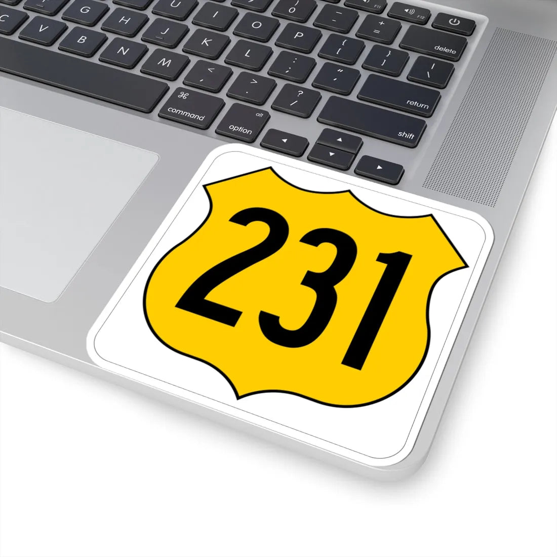 US 231 FL (Florida) (Road Sign) STICKER Vinyl Kiss-Cut Decal - The Sticker Space