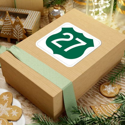 US 27 FL (Florida) (Road Sign) STICKER Vinyl Kiss-Cut Decal - The Sticker Space