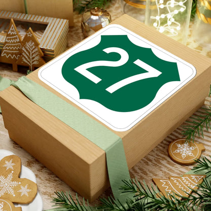 US 27 FL (Florida) (Road Sign) STICKER Vinyl Kiss-Cut Decal - The Sticker Space