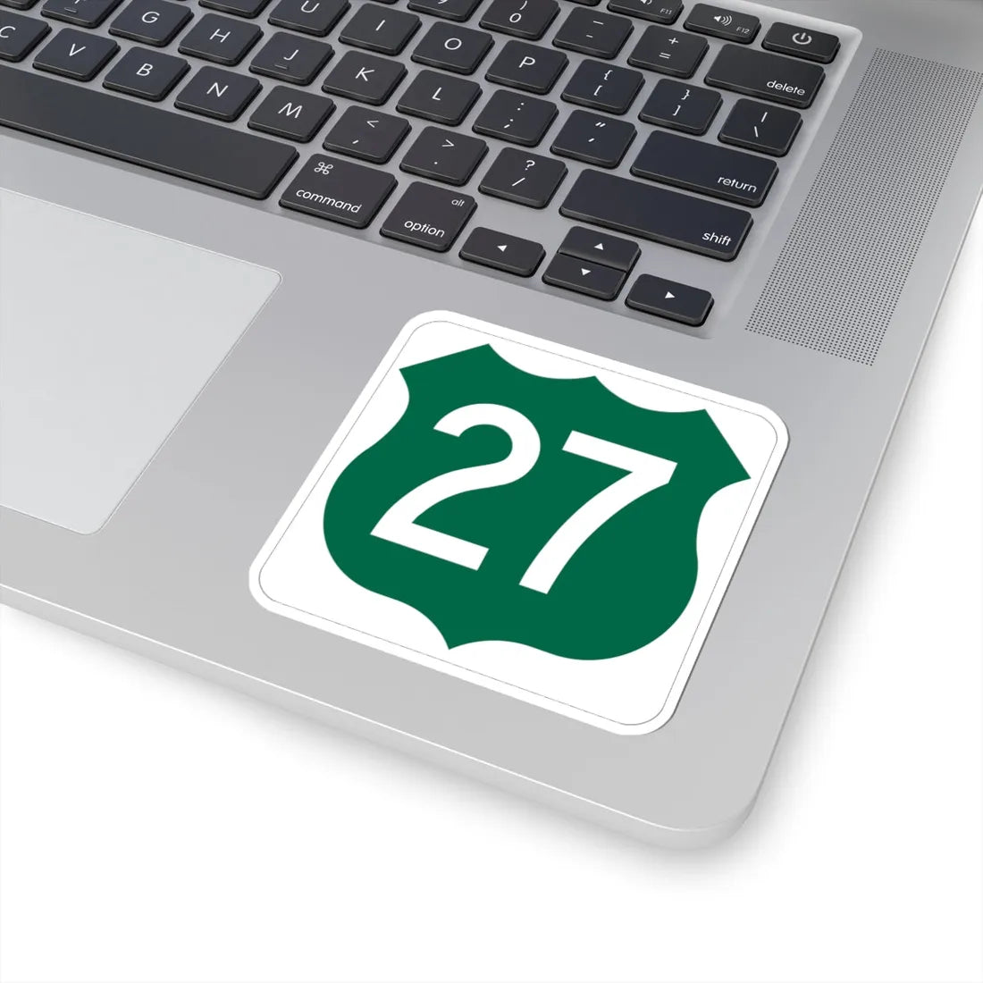 US 27 FL (Florida) (Road Sign) STICKER Vinyl Kiss-Cut Decal - The Sticker Space