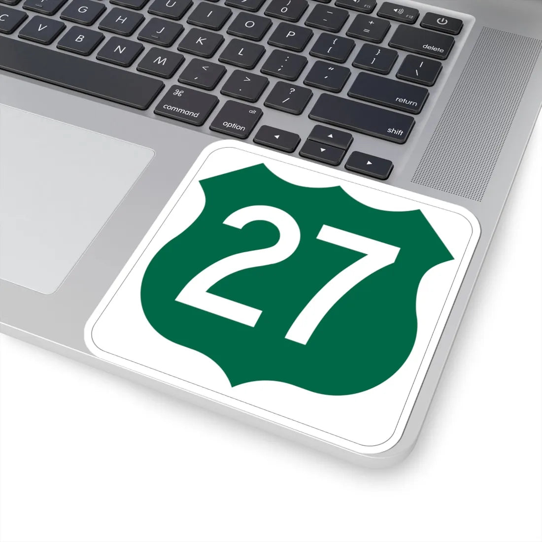 US 27 FL (Florida) (Road Sign) STICKER Vinyl Kiss-Cut Decal - The Sticker Space