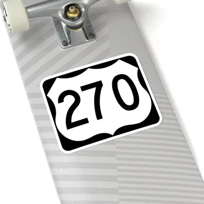 US 270 AR (Arkansas) (Road Sign) STICKER Vinyl Kiss-Cut Decal - The Sticker Space