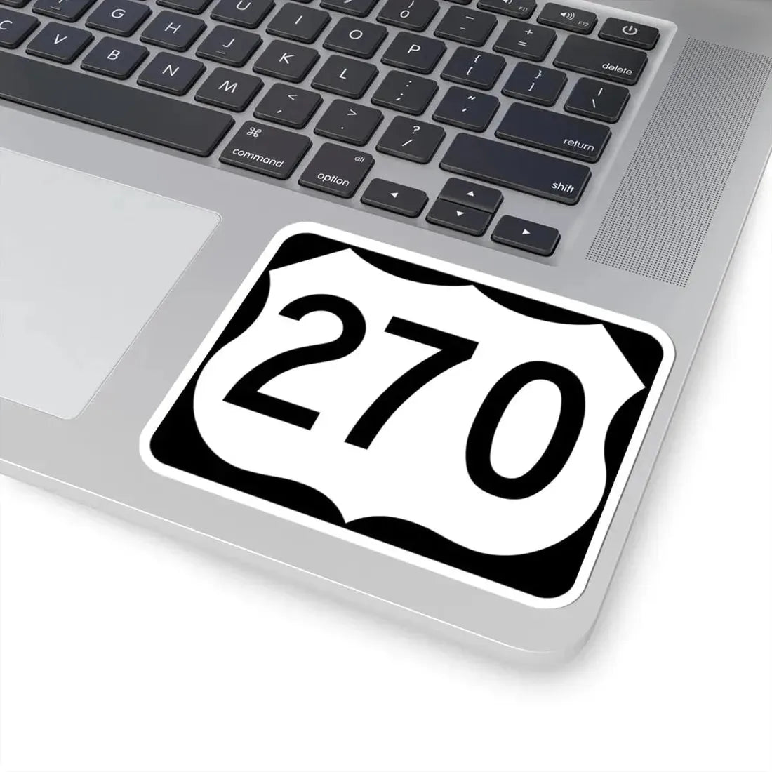 US 270 AR (Arkansas) (Road Sign) STICKER Vinyl Kiss-Cut Decal - The Sticker Space